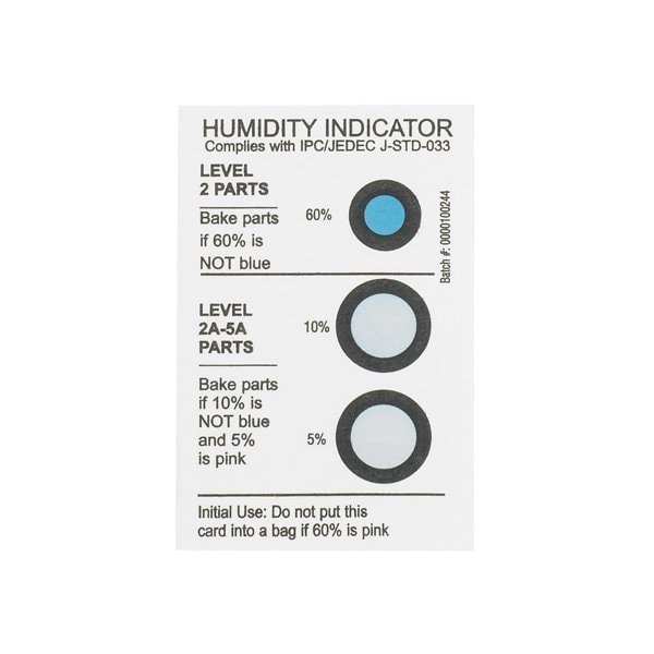 Bsc Preferred 2 x 3'' 5-10-60% Humidity Indicators, 125PK BUY00029947 - main